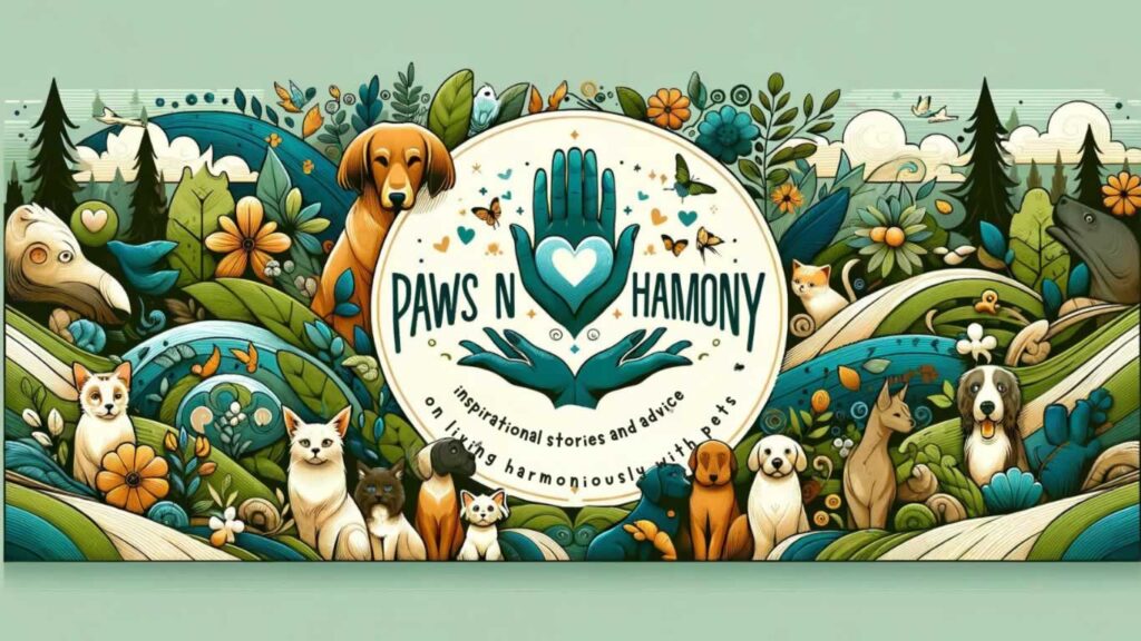 digital world in harmony with nature banner for pawsnharmony.com blog banner for paws n harmony blog